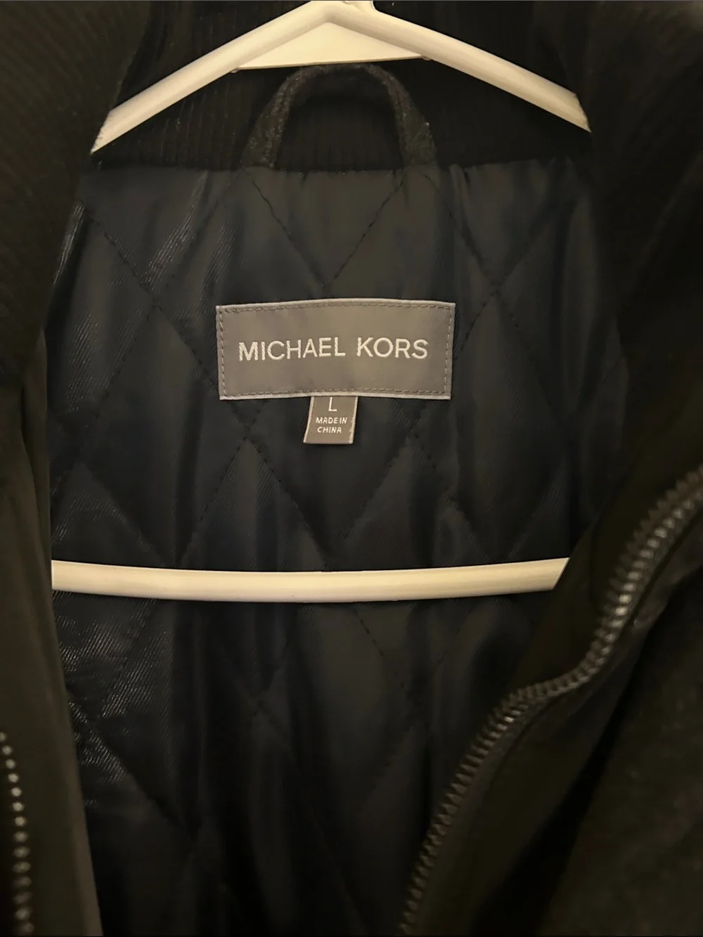 Michael Kors Men's Dark Gray Field Jacket